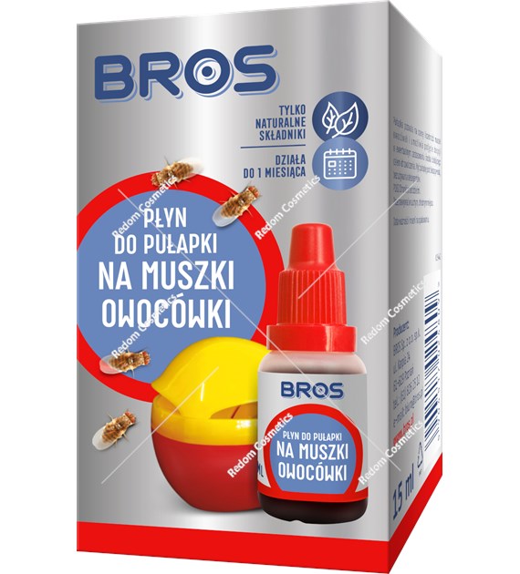 Bros płyn do pułapki  na muszki owocówki 30ml