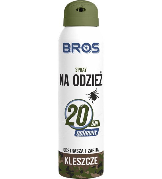 Bros spray na odzież przeciw kleszczom 90 ml