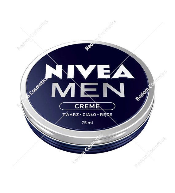 Nivea Men Creme uniwersalny krem nawilżający do twarzy, ciała i rąk 75 ml