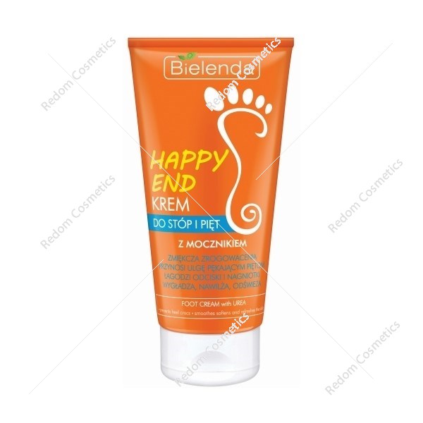 Bielenda Happy End Krem do stóp i pięt z mocznikiem 125ml