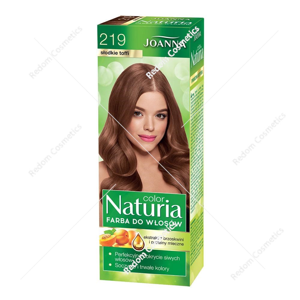 Joanna Naturia farba 219 słodkie toffi