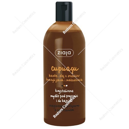 Ziaja cupuacu krystaliczne mydło pod prysznic i do kąpieli 500ml.