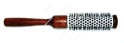 Ceramiczna szczotka do modelowania włosów w drewnianej oprawie nr.3