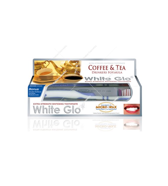 White Glo pasta do zębów Coffe&Tea na przebarwienia 100 ml