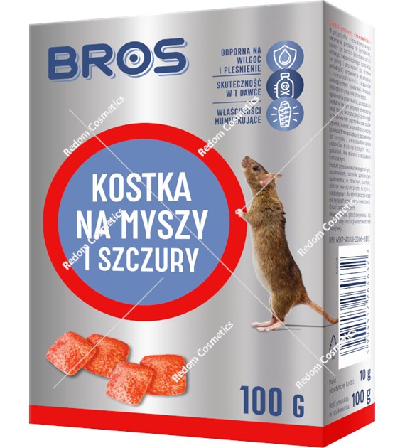 Bros kostka na myszy 100 g