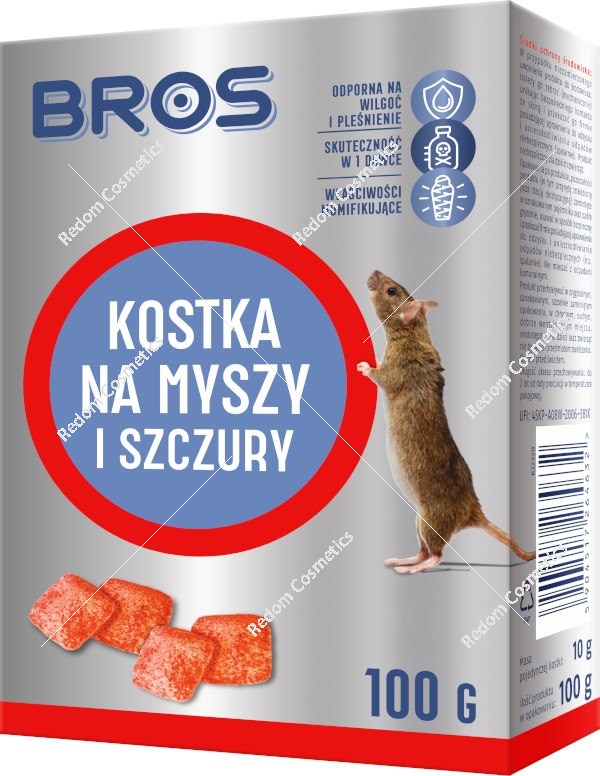 Bros kostka na myszy 100 g