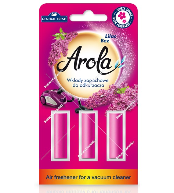 General Fresh Arola wkłady zapachowe do odkurzacza Bez 3 sztuki
