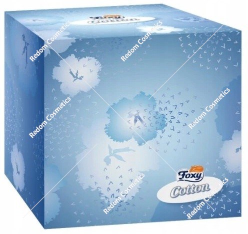 Foxy Cotton 3 warstwowe chusteczki higieniczne op. 60 sztuk