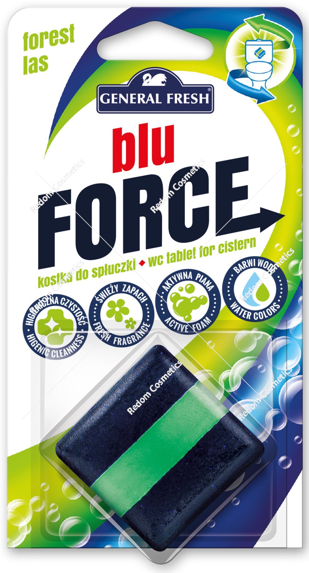 General Blue Force kostka do spłuczki pojedyńcza Las
