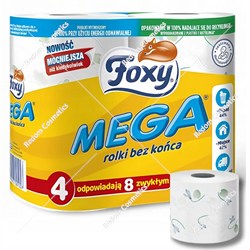 Foxy Mega papier toaletowy 4 rolki