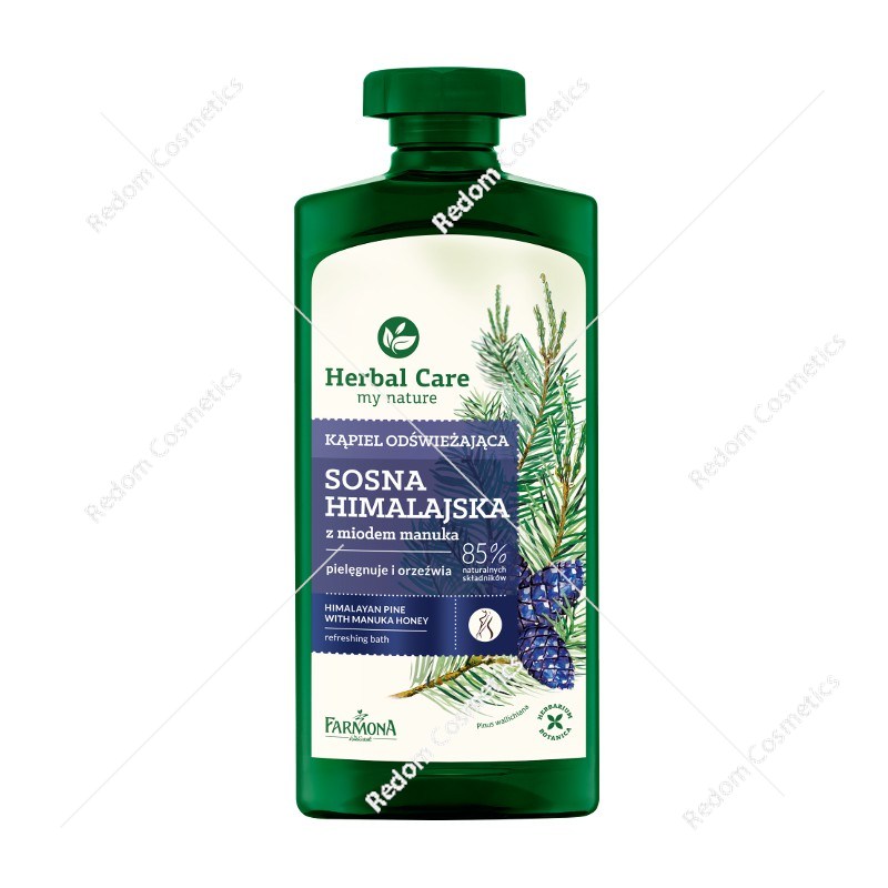Farmona Herbal Care kąpiel odświeżająca Sosna Himalajska z miodem Manuka 500ml