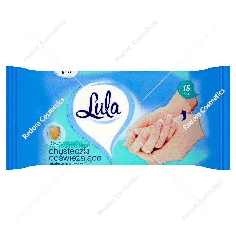 Lula chusteczki odświeżające 15 sztuk