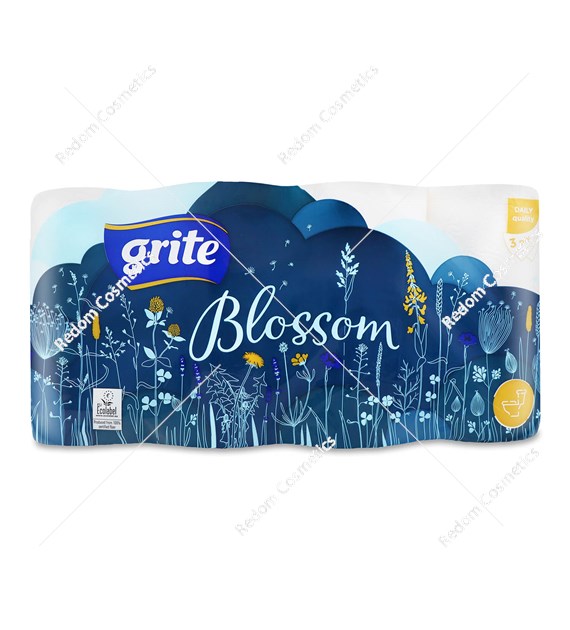 Grite Blossom papier 8 rolek  3 warstwy