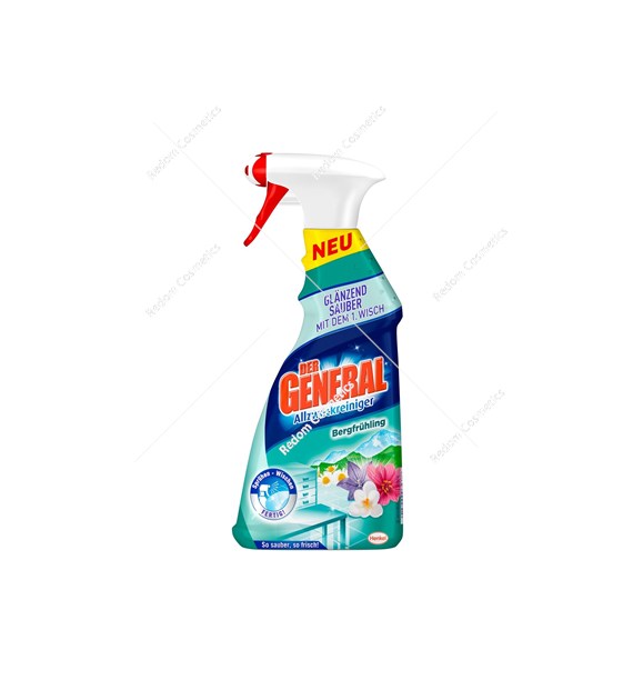 Der General uniwersalny płyn czyszczący 500ml spray  Wiosenne kwiaty 