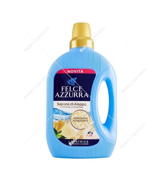 Felce Azzurra płyn do prania 1,595L.Aleppo Soap