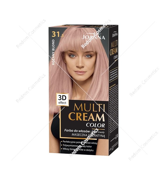 Joanna Multi farba do włosów 31,5 - Różany Blond