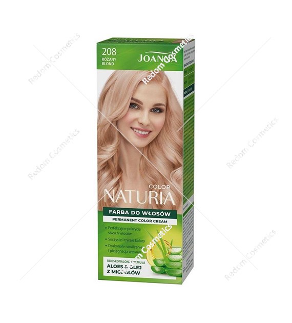 Joanna Naturia farba 208 różowy blond