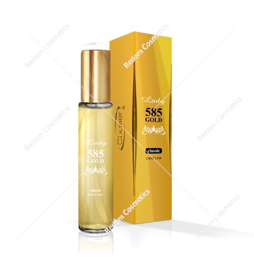 Chatler Lady 585 Gold classic woda perfumowana damska 30 ml spray