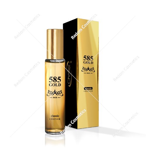 Chatler 585 Gold woda perfumowana męska 30 ml spray