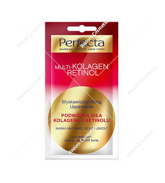 Dax Perfecta Multi Kolagen-Retinol maska na twarz,szyję i dekolt