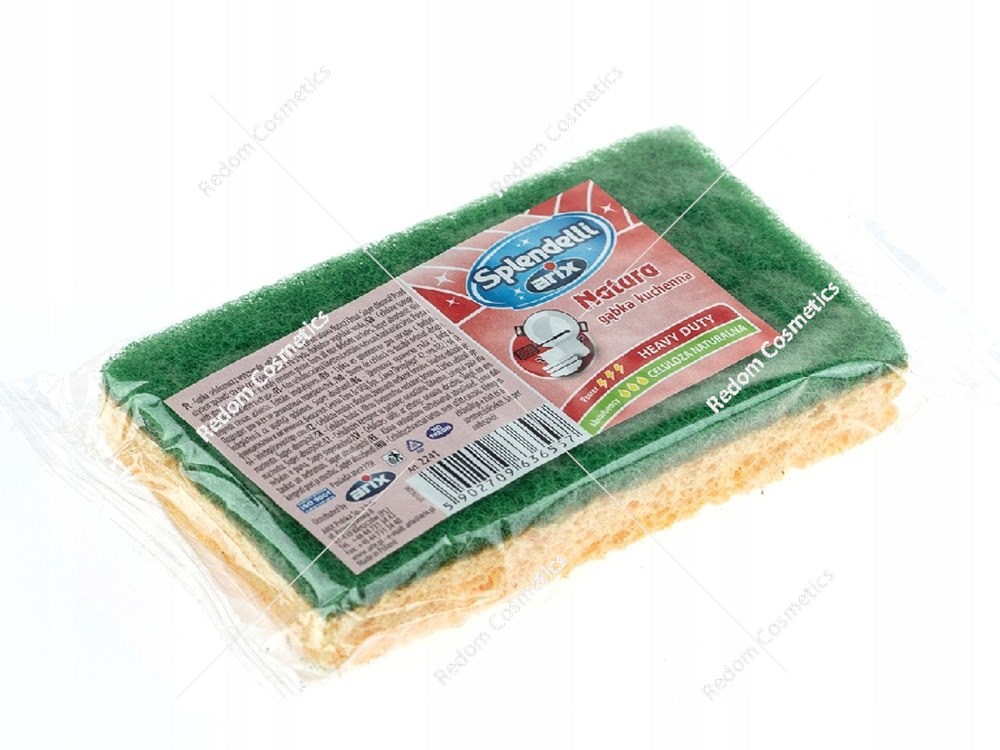 Arix zmywak kuchenny celulozowy z fibrą 1 sztuka