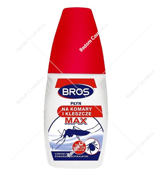 Bros płyn na komary i kleszcze MAX 50 ml