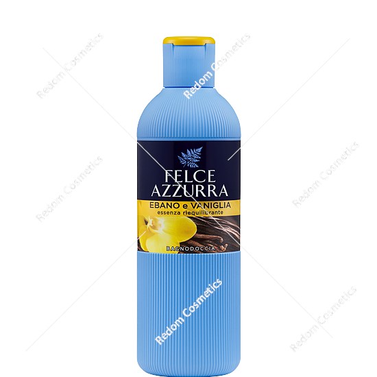 Felce Azzura Ebano & Vaniglia żel i płyn do kąpieli 650 ml