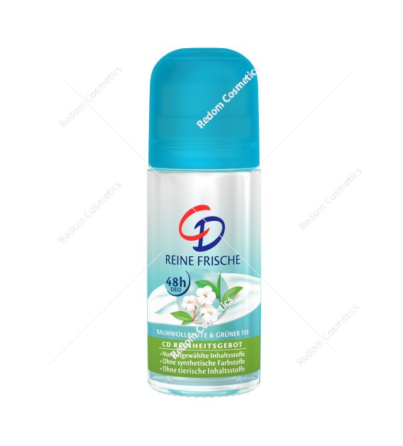 CD dezodorant roll-on Zielona herbata-bawełna 50ml