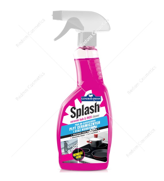 GENERAL FRESH Splash ceramic Hob&Inox płyn do płyt ceramicznych i stali nierdzewnej 500ml