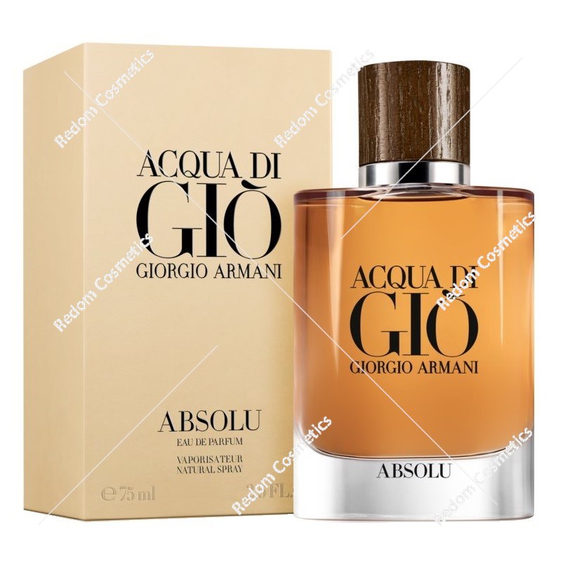 Giorgio Armani Acqua Di Gio Absolu Pour Homme woda perfumowana 75 ml spray