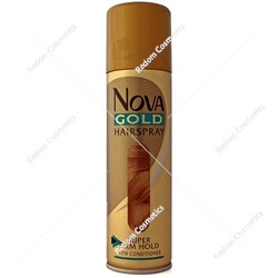 Nova lakier do włosów gold super firm hold 200 ml