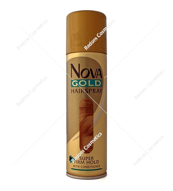 Nova lakier do włosów gold super firm hold 200 ml