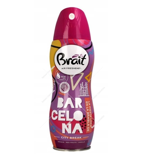 Brait Suchy odświeżacz powietrza City Break - Barcelona 300ml