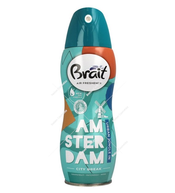 Brait Suchy odświeżacz powietrza City Break - Amsterdam 300ml