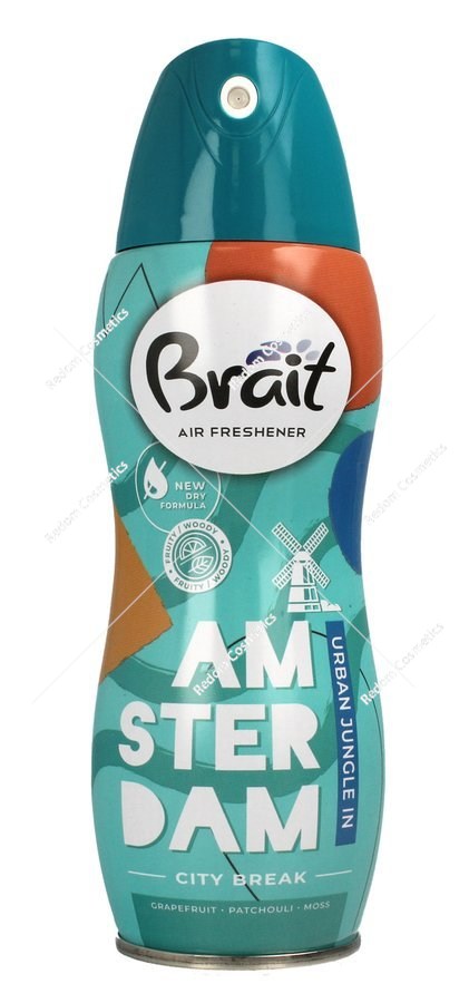 Brait Suchy odświeżacz powietrza City Break - Amsterdam 300ml