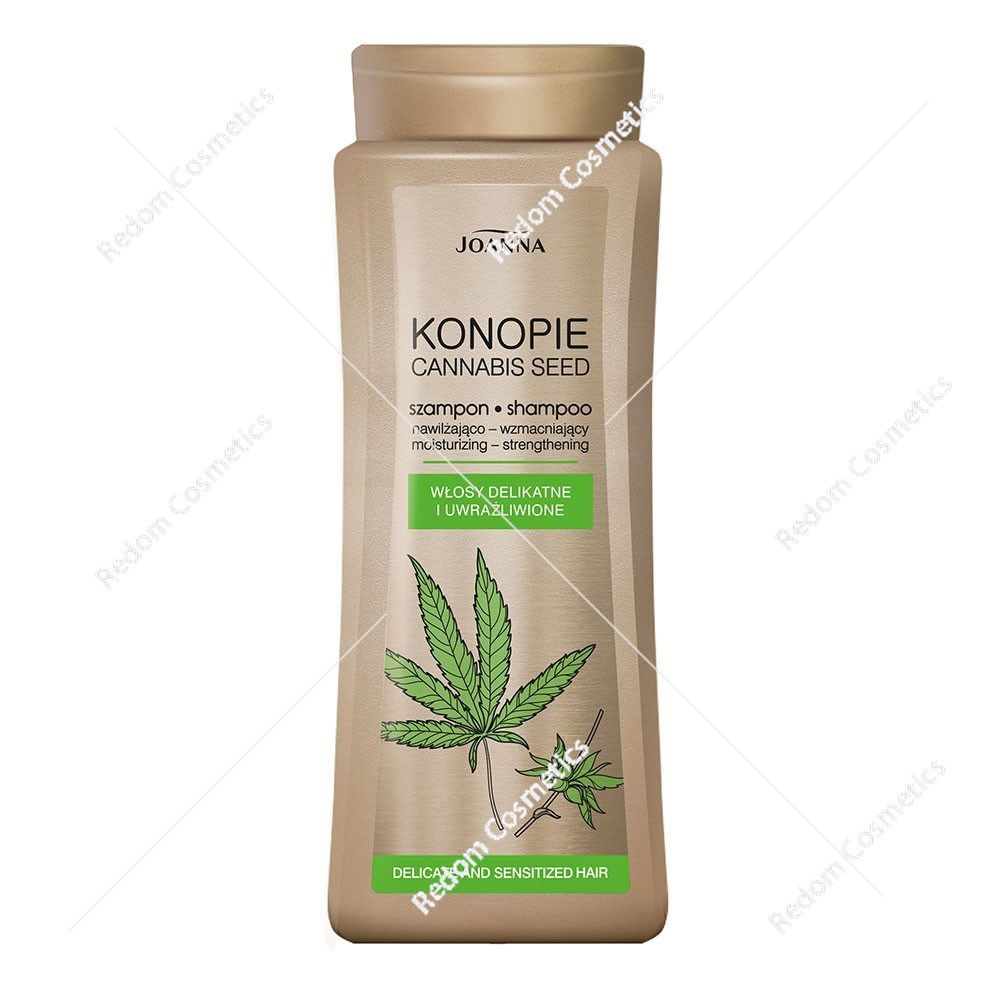Joanna Konopie szampon nawilżająco-wzmacniający 400ml