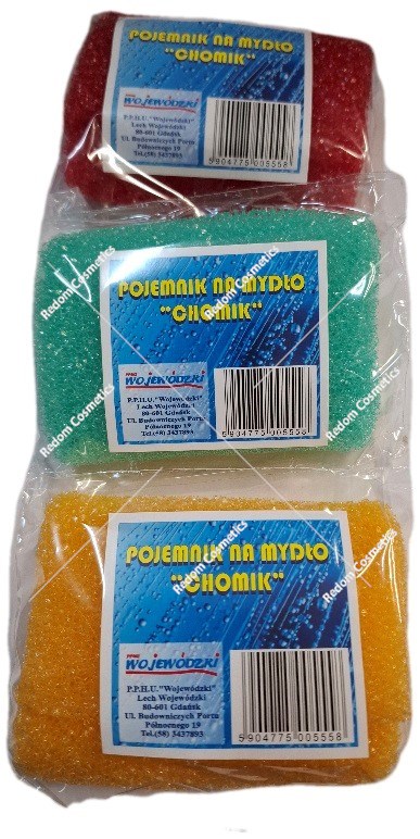 Gąbka, myjka chomik na mydło 1 sztuka