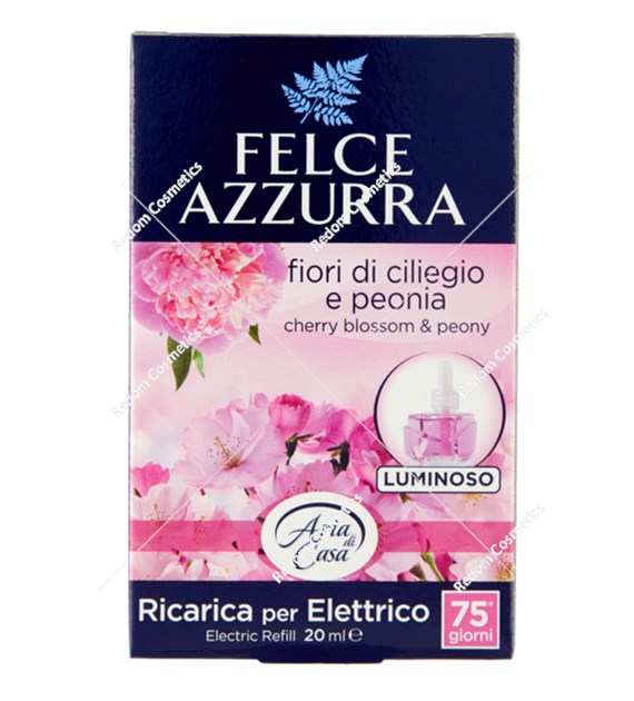 Felce Azzurra wkład do elektrycznego odświeżacza 20ml Peony & Cherry Blossom