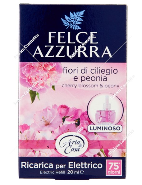 Felce Azzurra wkład do elektrycznego odświeżacza 20ml Peony & Cherry Blossom