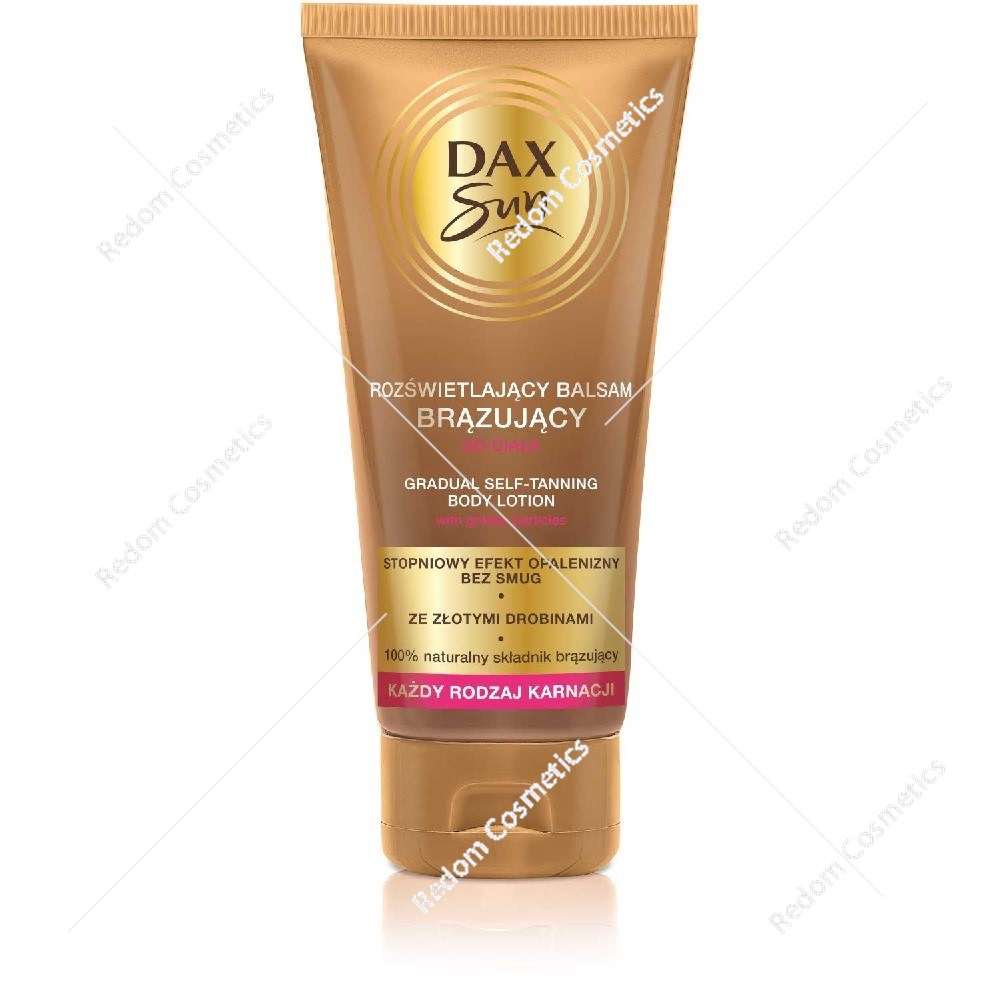 Dax Sun Rozświetlający Balsam Brązujący Każdy Rodzaj Karnacji 150 ml