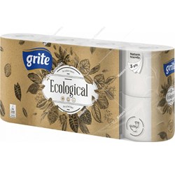 Grite Ecological papier 8 rolek  3 warstwy