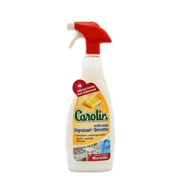 CAROLIN 650ML. SPRAY DEGRAISSANT MARSEILLE