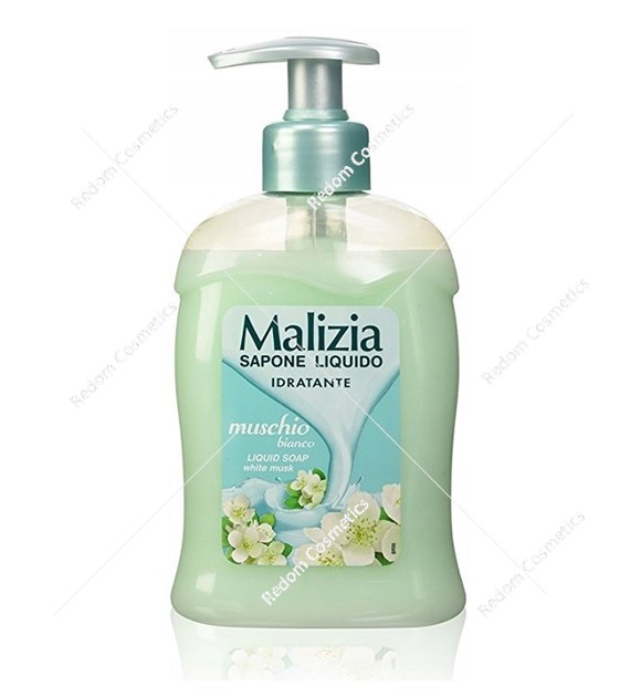 Malizia mydło w płynie Muschio Bianco 300 ml pompka