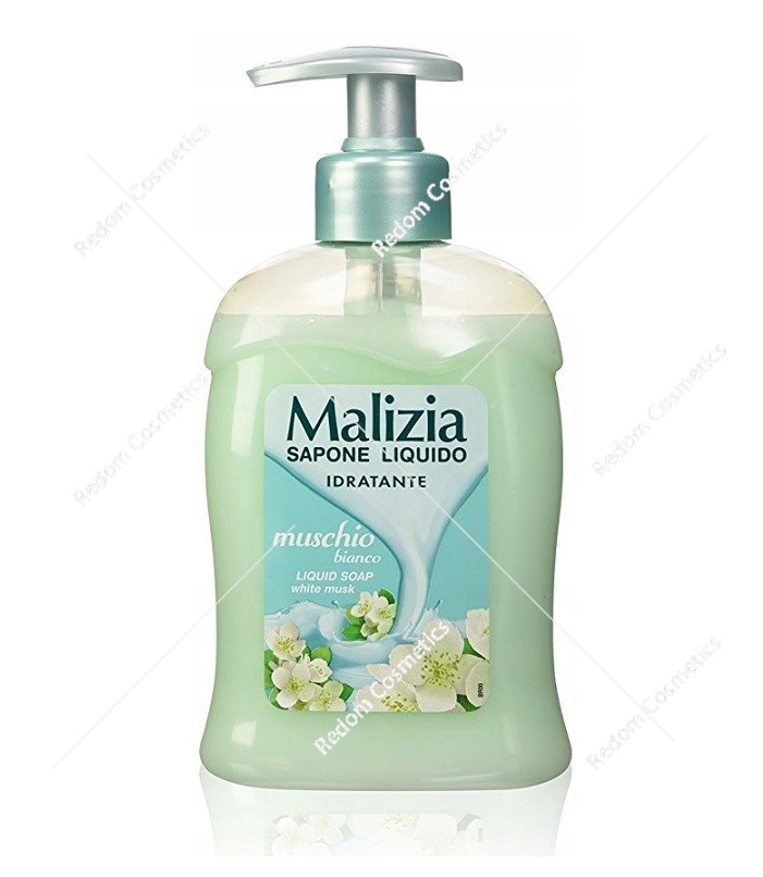 Malizia mydło w płynie Muschio Bianco 300 ml pompka