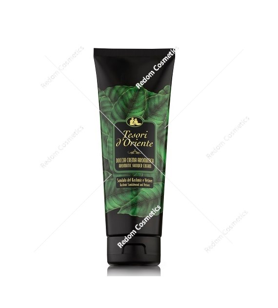 Tesori d'Oriente krem pod prysznic 250 ml Sandal del Kashmir and Vetiver