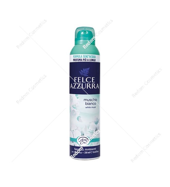 Felce Azzurra White Musk odświeżacz powietrza spray 250 ml