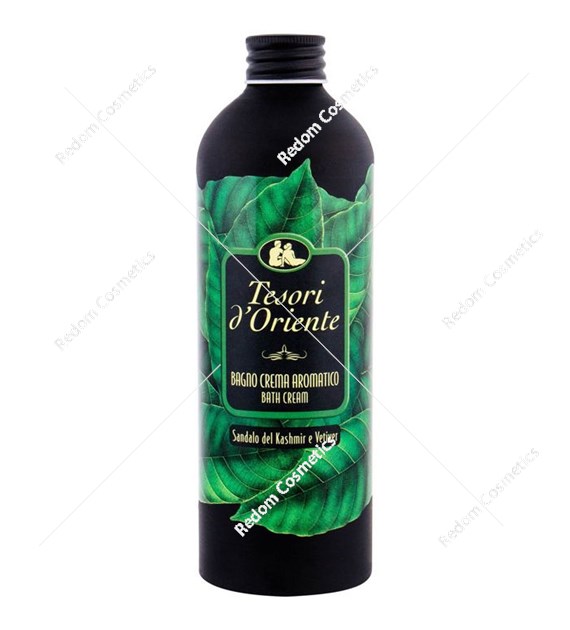 Tesori d'Oriente płyn do kąpieli 500 ml Sandal del Kashmir and Vetiver