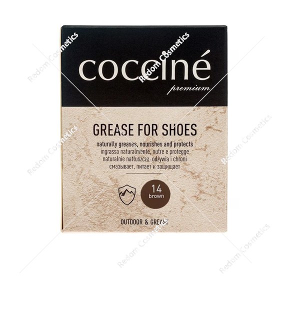 Coccine tłuszcz ochronny do butów 50 ml brązowy