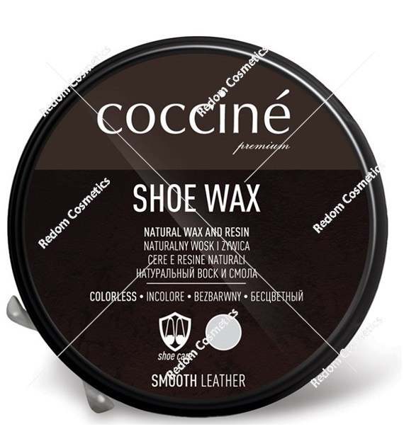 Coccine pasta do obuwia w puszce 40g bezbarwna