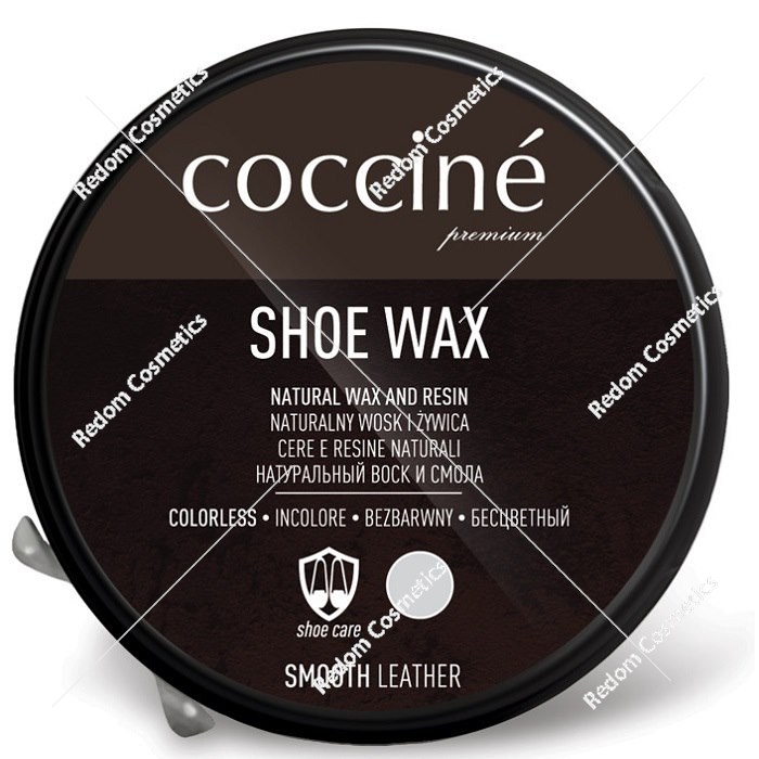 Coccine pasta do obuwia w puszce 40g bezbarwna